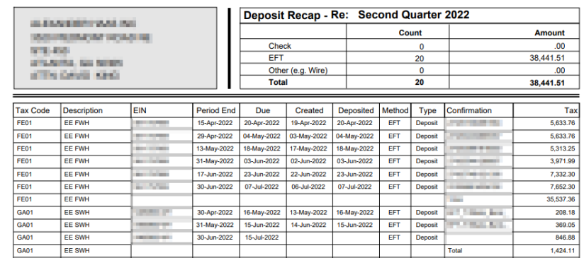 A document with numbers and a number of numbers

Description automatically generated with medium confidence